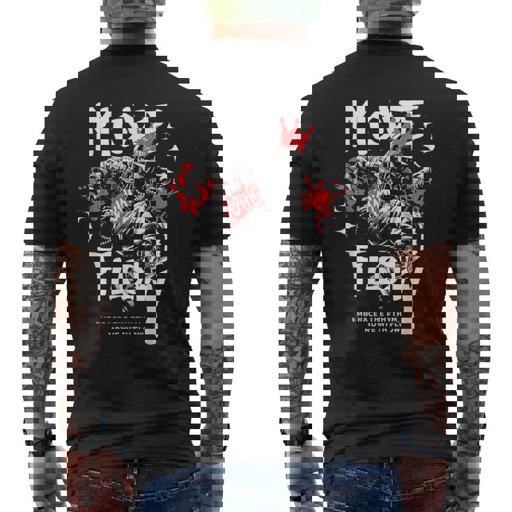 ブレイクダンス ダンサー キング ストリートウェア メンズTシャツ バックプリント