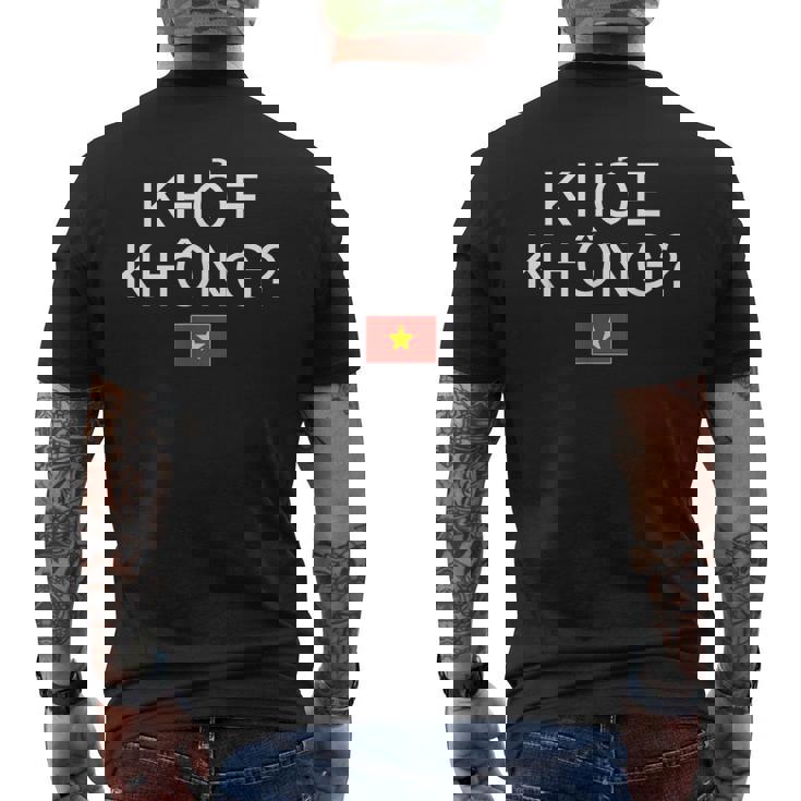 ベトナム語で元気ですか ベトナム メンズTシャツ バックプリント