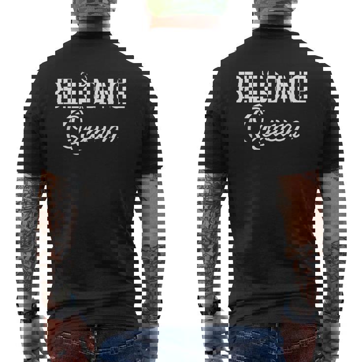 ベリーダンス クイーンオリエンタルダンス シミーベリーダンサー メンズTシャツ バックプリント