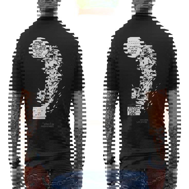 ベートーヴェン デザイン 第5交響曲 ダ、ダ、ダ ベートーヴェン 長袖tシャツ メンズTシャツ バックプリント