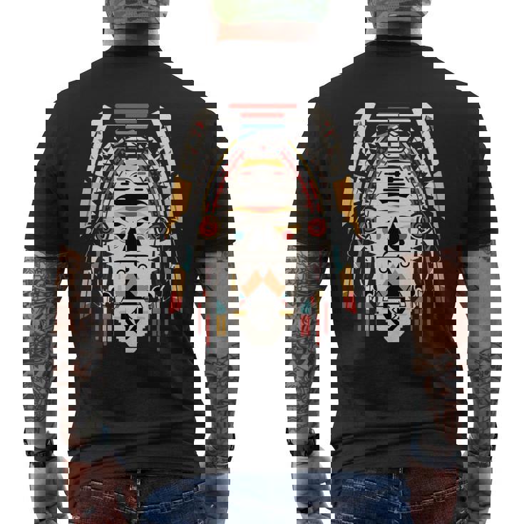 ホピ族アート シャーマン ネイティブ南西アメリカ インディアン スタイル 長袖tシャツ メンズTシャツ バックプリント