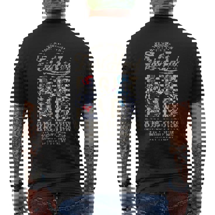 メンズ ボクシング ボクサー レトロ ビンテージ メンズTシャツ バックプリント