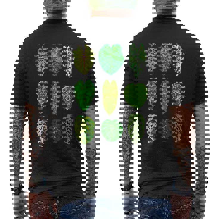 ボタニストガーデン サトイモモンステラ 植物コレクション 葉 長袖tシャツ メンズTシャツ バックプリント