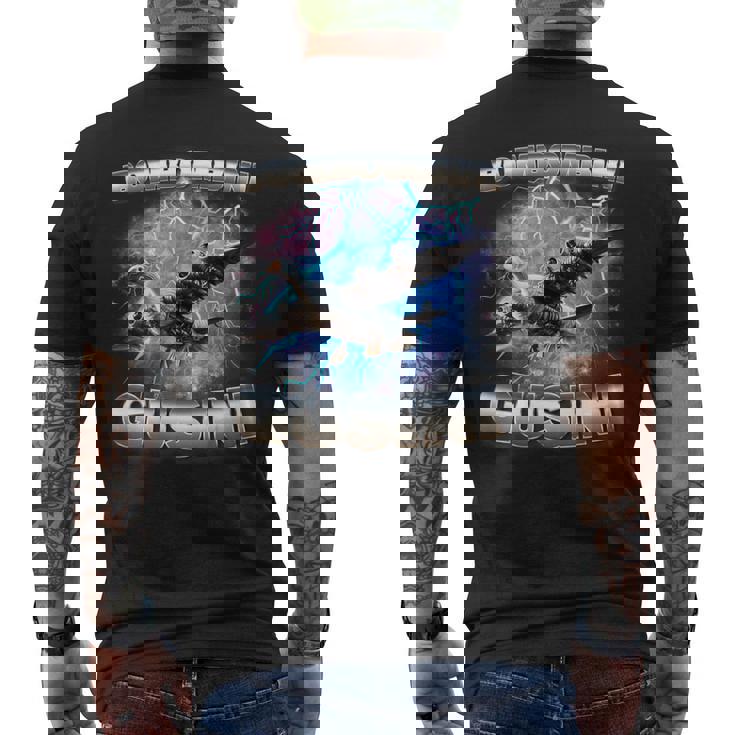 ボンボンビーニ グジーニ イタリアンブレイン 長袖tシャツ メンズTシャツ バックプリント