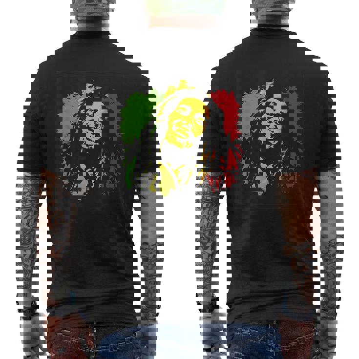 ポジティブバイブレーション メンズTシャツ バックプリント