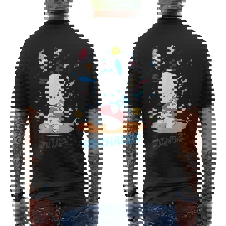 ポチャッコ パーティ 【バレンタインギフトにおすすめ！】 メンズTシャツ バックプリント