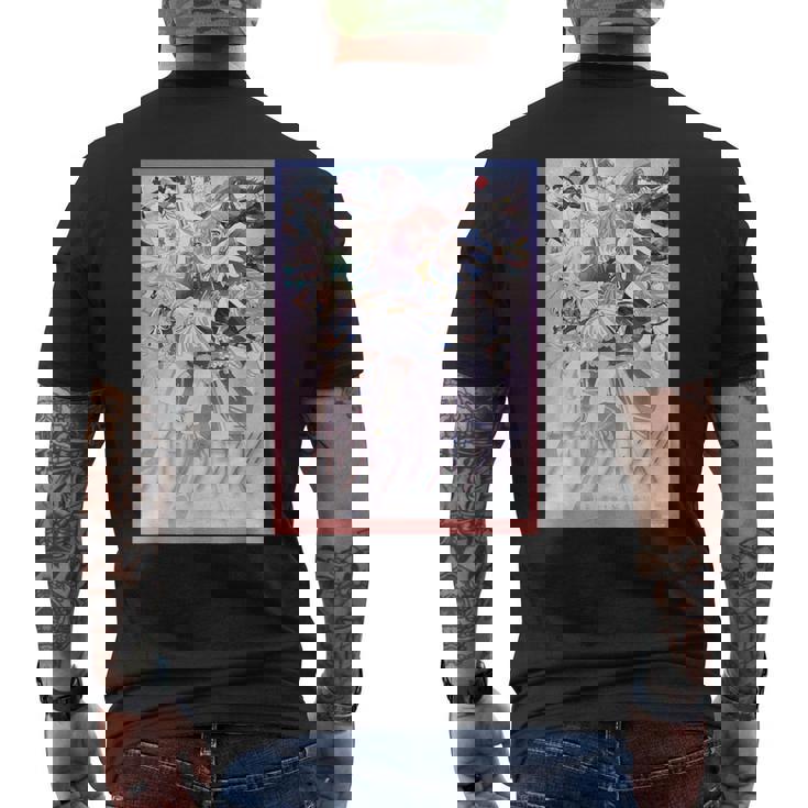 ポールプリンセス デザインb メンズTシャツ バックプリント