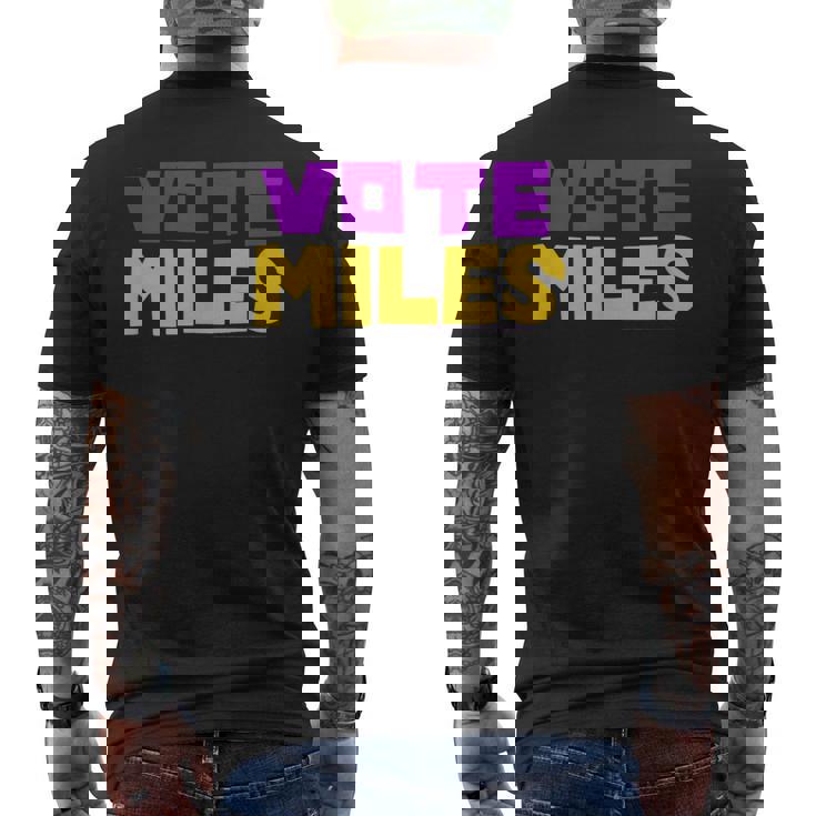 マイルス・デイビス・ヴォート・マイルズ メンズTシャツ バックプリント