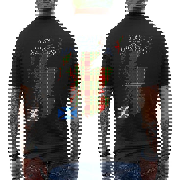 マクレガー スコットランド タータン スコットランド メンズTシャツ バックプリント