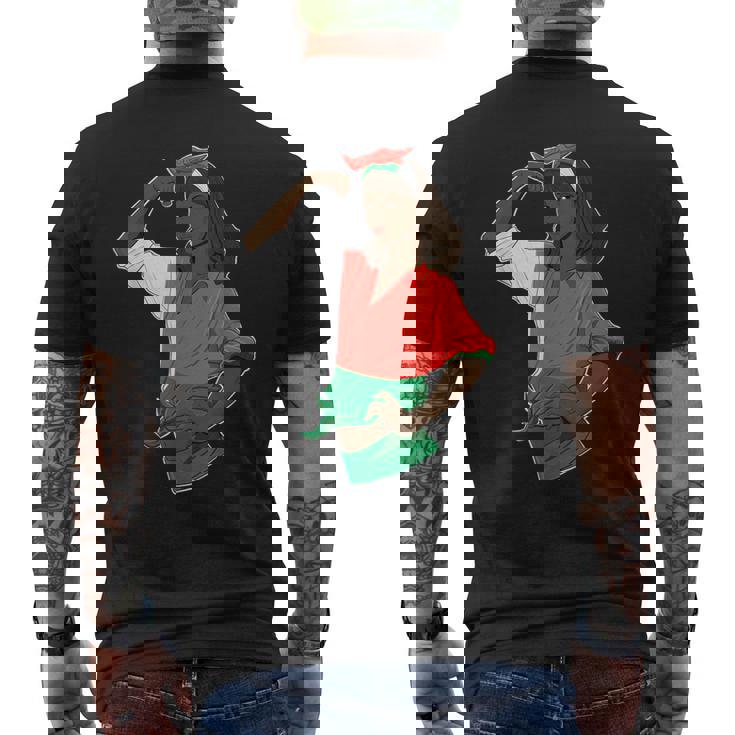 マダガスカルガール アンブレイカブル・アイ マダガスカル メンズTシャツ バックプリント