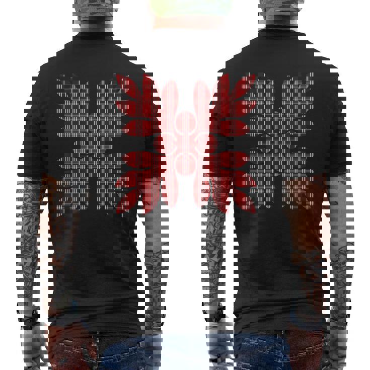 マルーン パラカ ウルー メンズTシャツ バックプリント