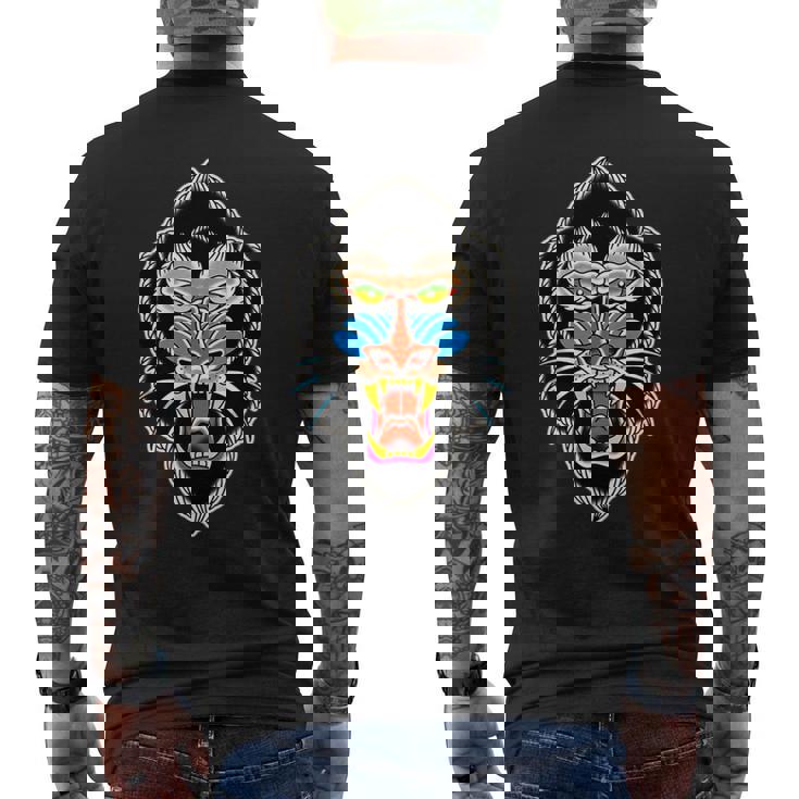 マンドリルモンキー 長袖tシャツ メンズTシャツ バックプリント