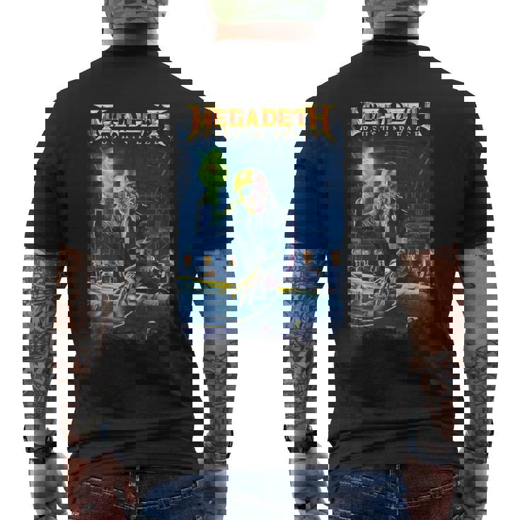 メガデス-ラスト・イン・ピース 長袖tシャツ メンズTシャツ バックプリント