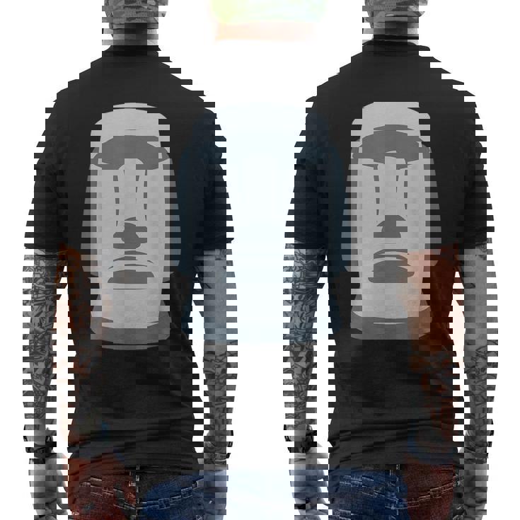 モアイ メンズTシャツ バックプリント