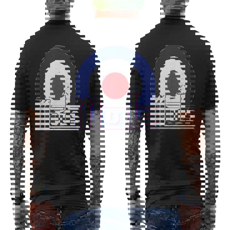 モッズラウンデル メンズTシャツ バックプリント