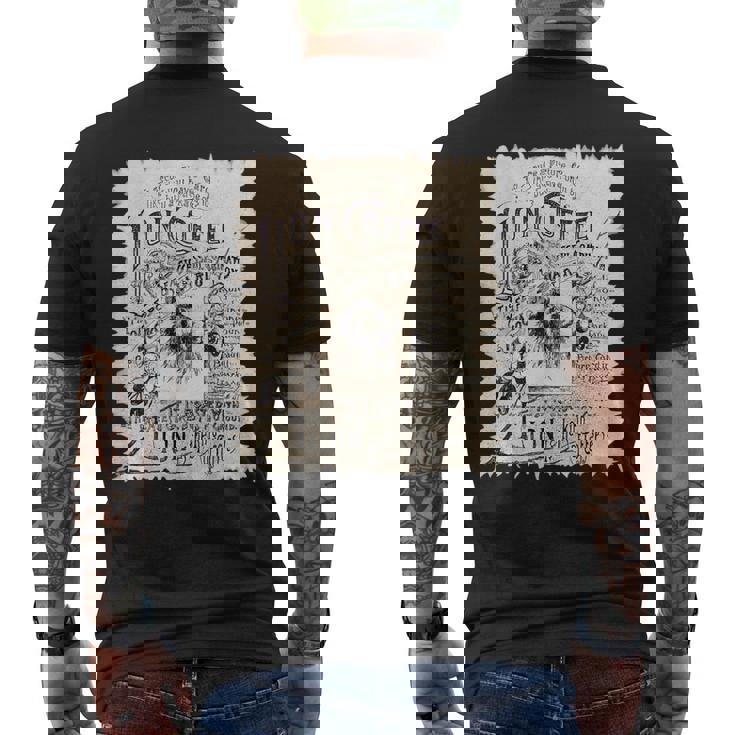 ライオンコーヒー キングオブコーヒー ヴィンテージtシャツ ジャワモカリオ メンズTシャツ バックプリント