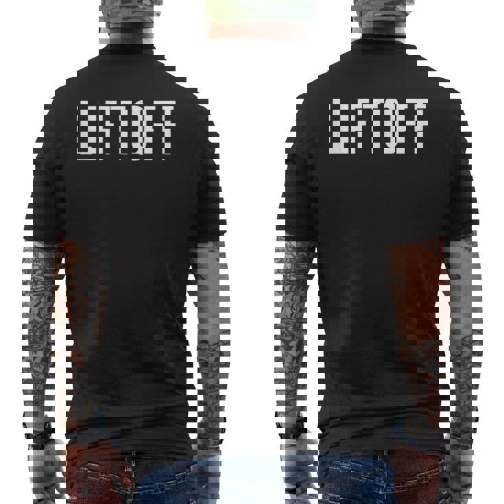 リフトオフ メンズTシャツ バックプリント