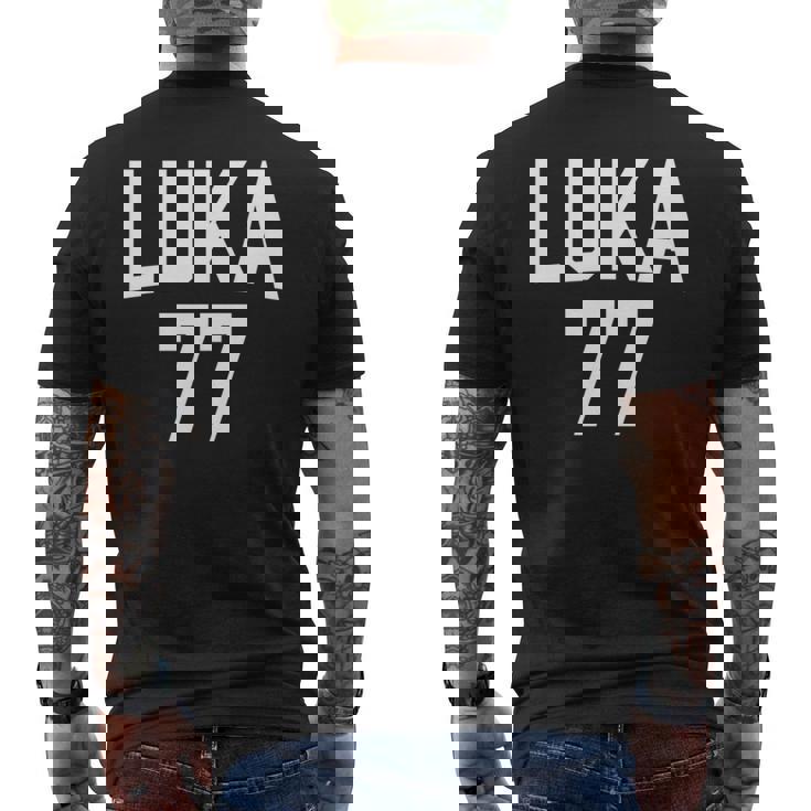 ルカ77 長袖tシャツ メンズTシャツ バックプリント