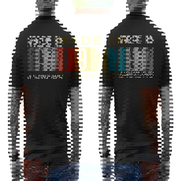 レトロ 1977 オールオリジナルパーツ ヴィンテージ 1977年製 メンズ レディース メンズTシャツ バックプリント