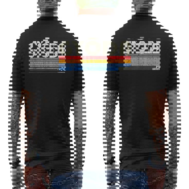 レトロ ヴィンテージ 70S 80S スタイル 行田 日本 メンズTシャツ バックプリント