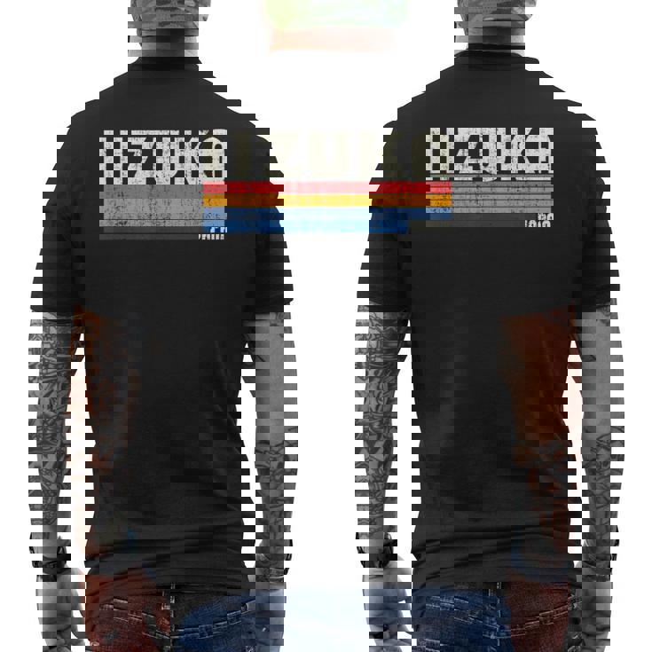 レトロヴィンテージ 70年代80年代スタイル 飯塚、日本 メンズTシャツ バックプリント