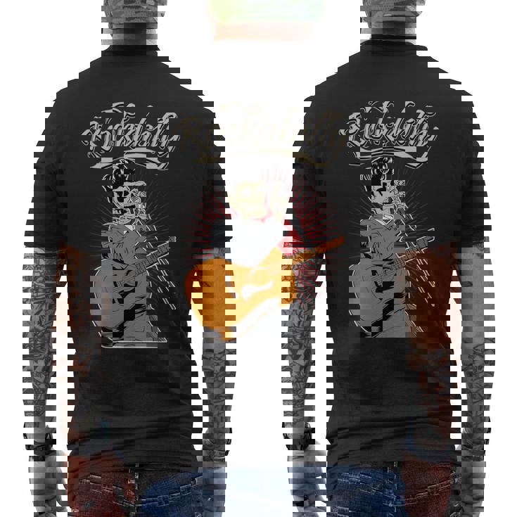 ロカビリー ピンナップ ホットロッド オールドスクール ロカビリー 長袖tシャツ メンズTシャツ バックプリント