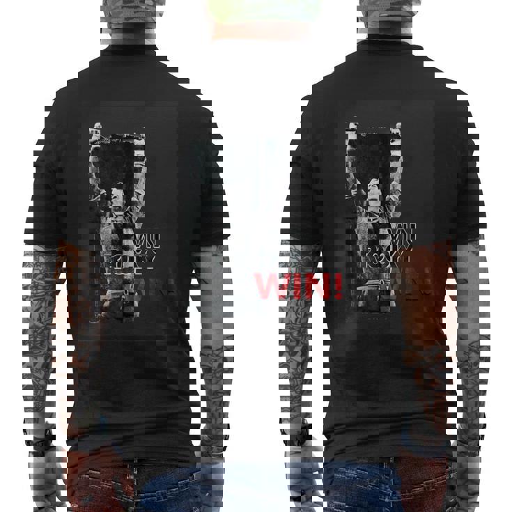 ロッキーウィン ロッキーウィン メンズTシャツ バックプリント