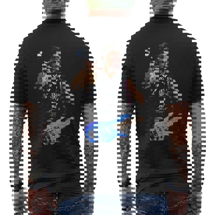 ロバート・トルヒーリョ バス メタリカ ダウンロード グラスゴー 2004 メンズTシャツ バックプリント