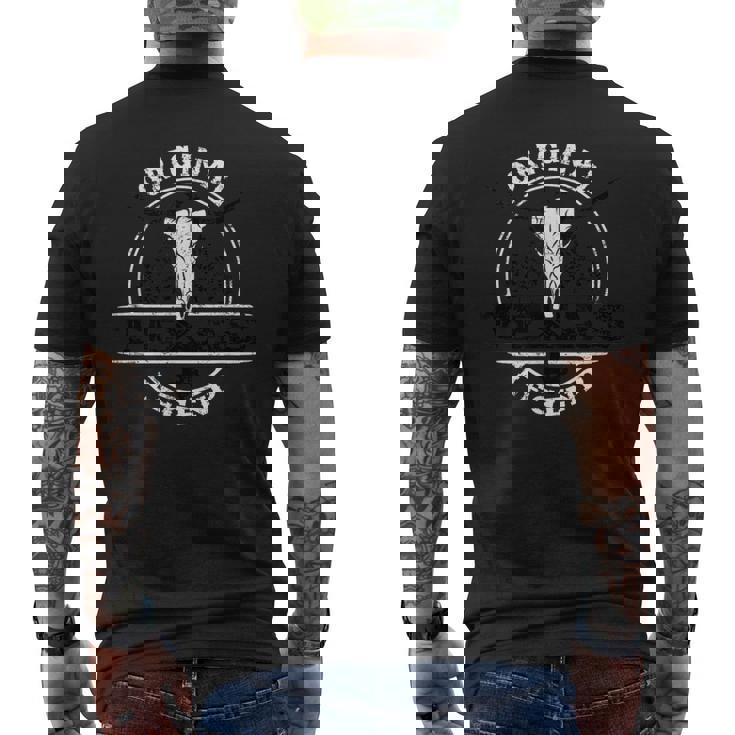 ロングホーン ブルtx レジェンド テキサス生まれのオリジナル商品 メンズTシャツ バックプリント