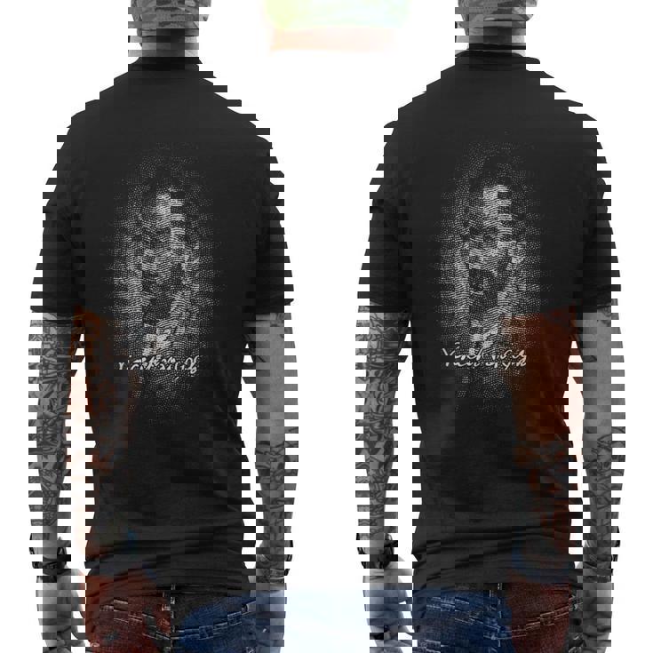 ヴィンセント・ヴァン・ゴッホ 自画像 メンズTシャツ バックプリント