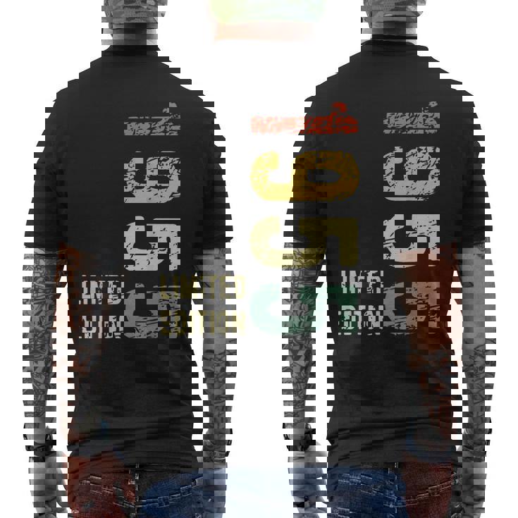 ヴィンテージ 1955 71 歳のギフト 限定版 71 歳の誕生日 メンズTシャツ バックプリント