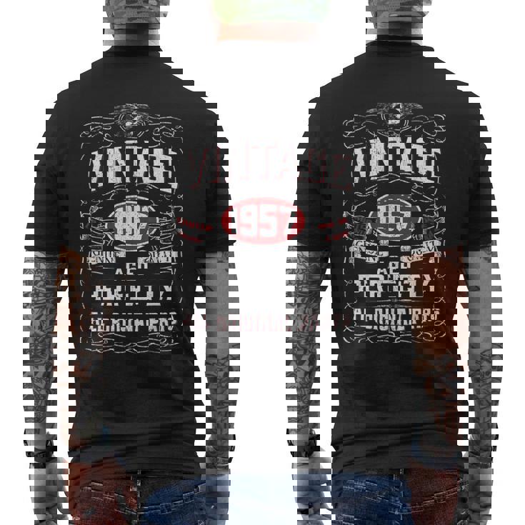 ヴィンテージ 1957年 還暦 66歳 1957年生まれ メンズTシャツ バックプリント