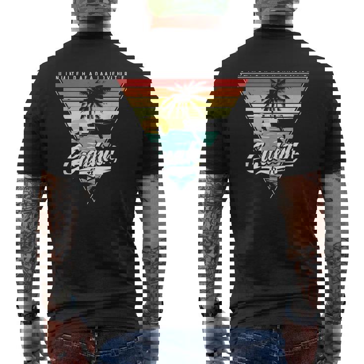 ヴィンテージ ハファ アダイアドベンチャー 671 グアム メンズTシャツ バックプリント