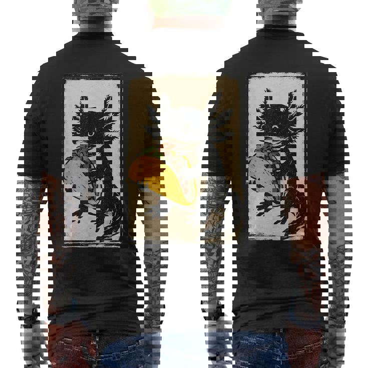 ヴィンテージ リノカット Axolotl タコサラマンダー 民芸品 メンズTシャツ バックプリント