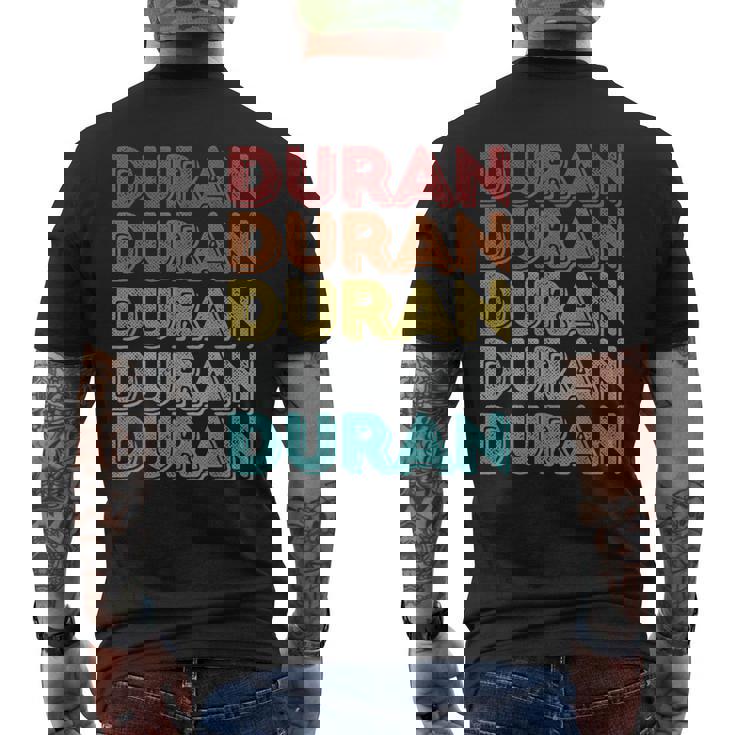 ヴィンテージ レトロ デュラン メンズTシャツ バックプリント