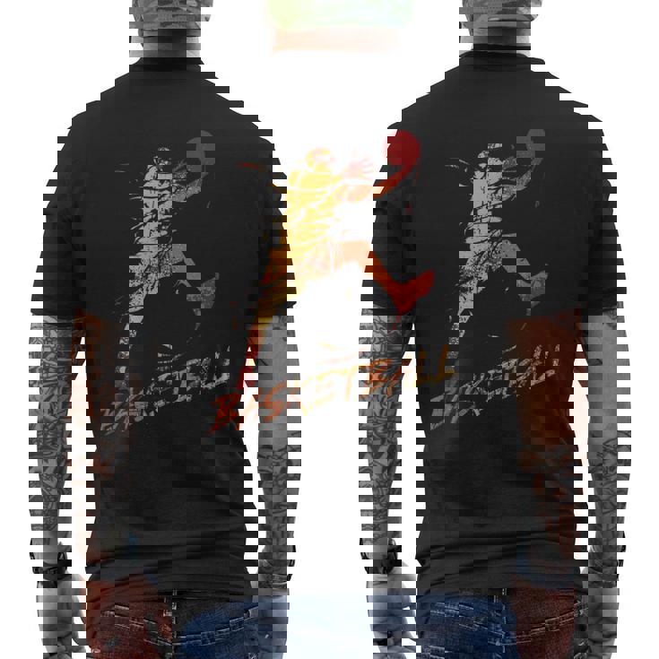 ヴィンテージ・バスケットボール・ギフト・アイデア スラムダンク メンズTシャツ バックプリント