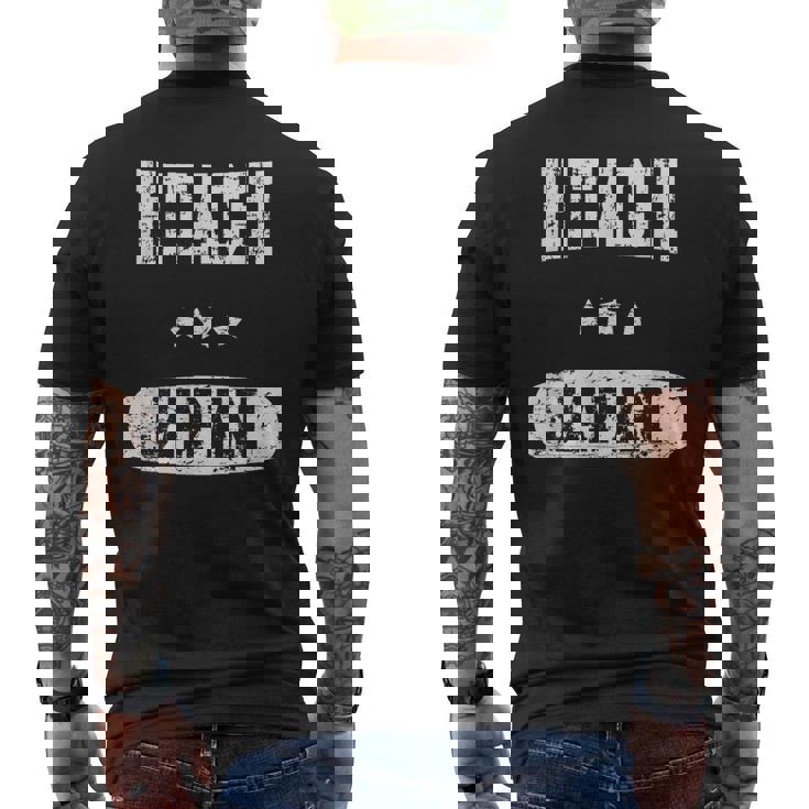 ヴィンテージ日立 メンズTシャツ バックプリント