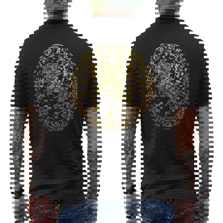 ヴィンテージ旧正月2026年午年干支 メンズTシャツ バックプリント