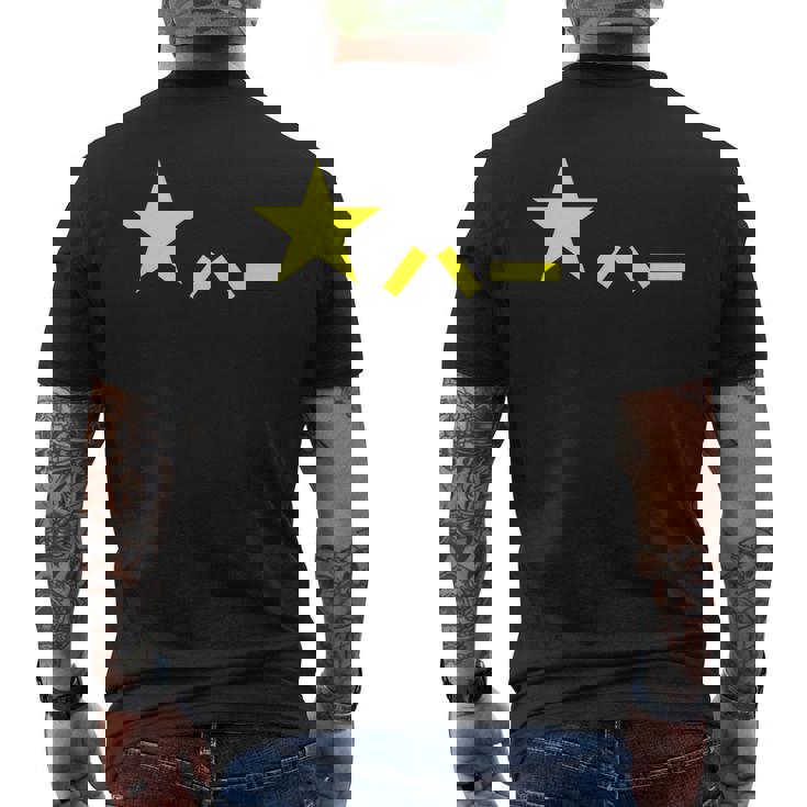 中国軍人民解放軍旗中国武装部隊 メンズTシャツ バックプリント