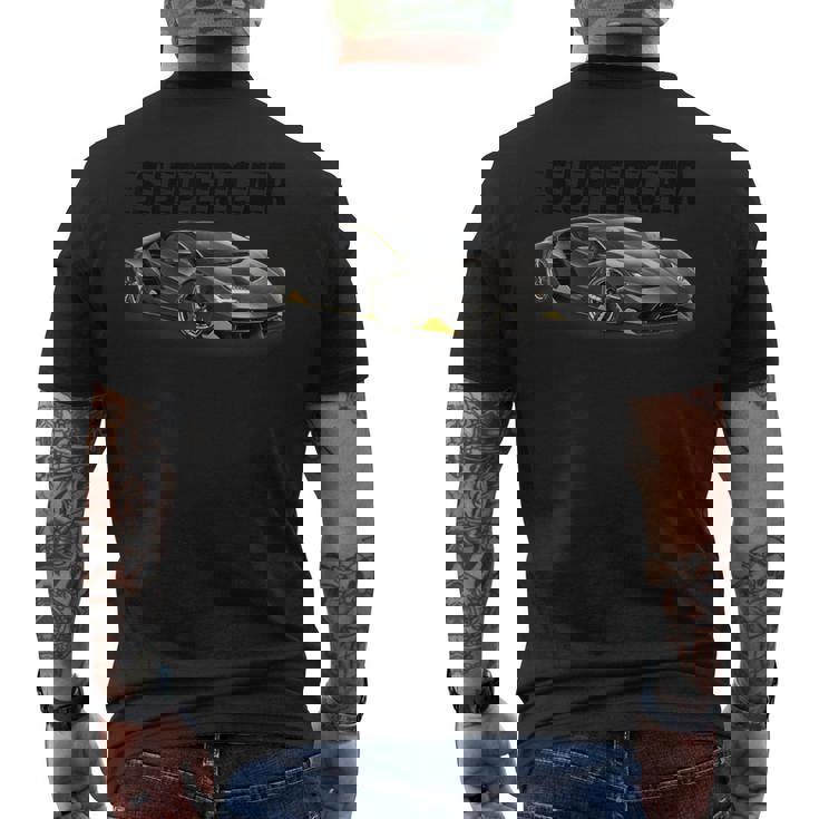 偉大なイタリアのスー メンズTシャツ バックプリント