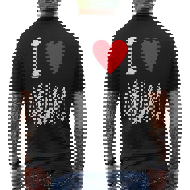 八重山そば 大好き 石垣 沖縄島そば八重山沖縄料理石垣 メンズTシャツ バックプリント