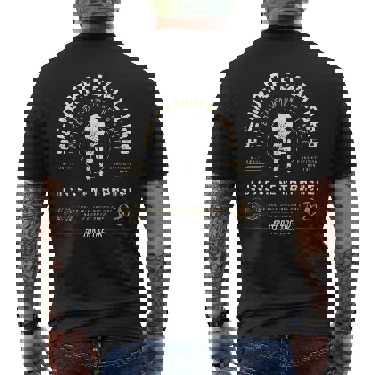 公式スタートレック ゼンパー・エクスプローロ メンズTシャツ バックプリント