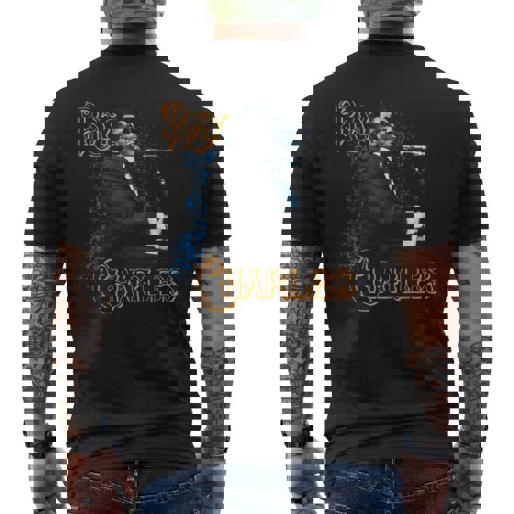 公式レイ・チャールズ・ジャズ・マーチ -Eated G メンズTシャツ バックプリント