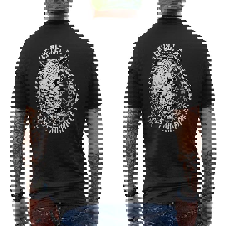 北欧神話 ヴァルハラ オーディン 北欧人 バイキング メンズTシャツ バックプリント