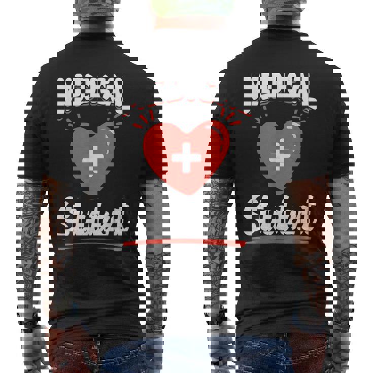 医学生 研究 大学 医学部 医学生 メンズTシャツ バックプリント