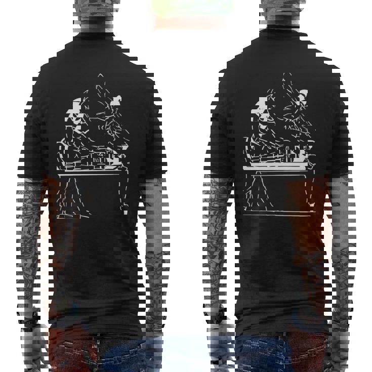 古代エジプトエジプト美術ミイラクラシック日常 長袖tシャツ メンズTシャツ バックプリント