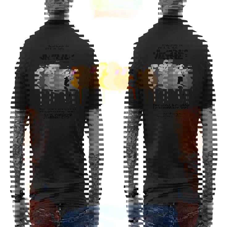 国際マカク週間2024er2 メンズTシャツ バックプリント