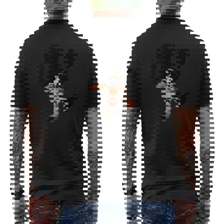 壁穴 ブーバ メンズTシャツ バックプリント