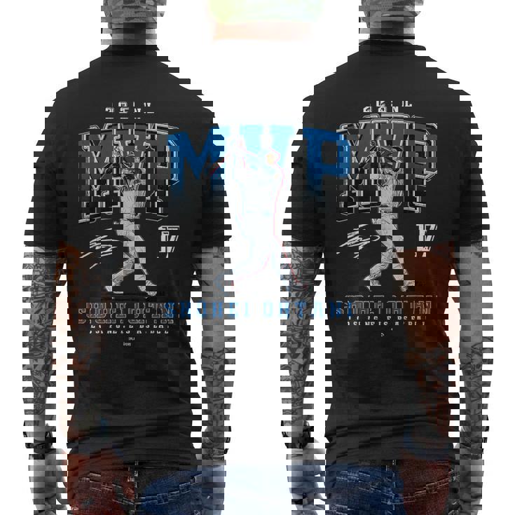 大谷翔平 2025 Nl Mvp ロサンゼルス 野球 Mlbpa メンズTシャツ バックプリント