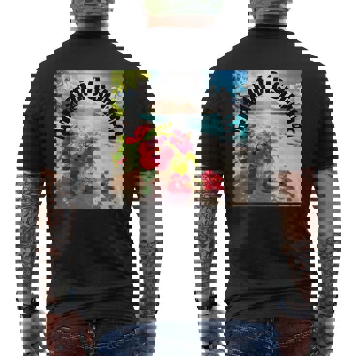 奄美大島 日本 7 メンズTシャツ バックプリント